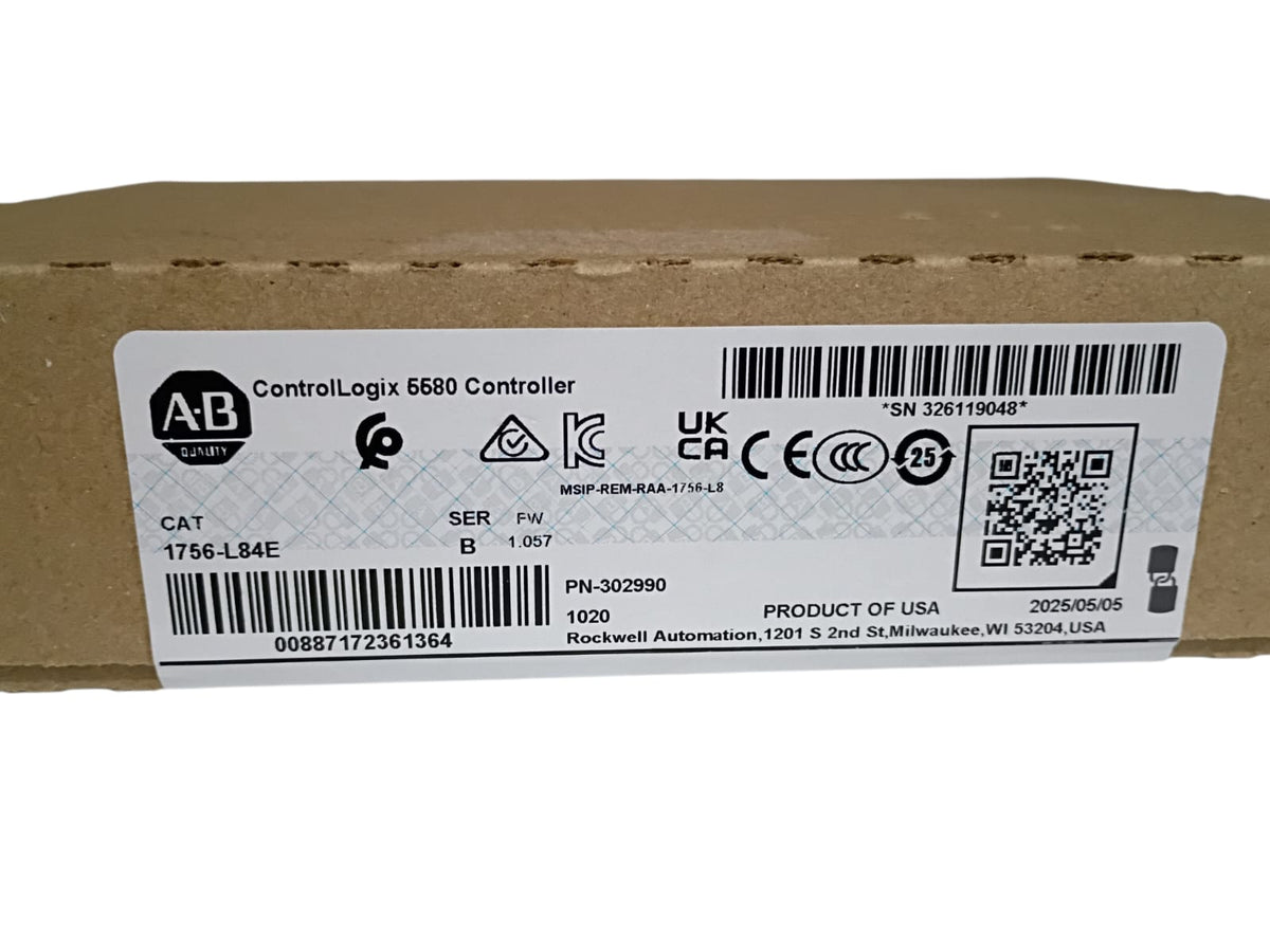 Allen Bradley 1756-L84E Controllogix