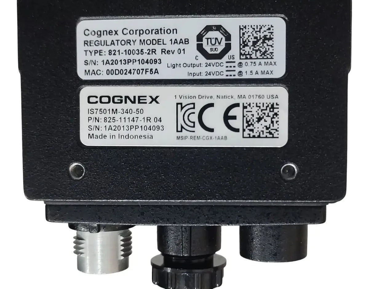 Cognex Is7501m-340-50 Sistema De Vision In-sight Serie 7000